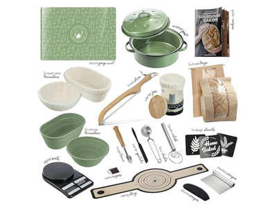 Panier de Fermentation pour Pain 9 Pouces Moule Européen Paniers Pâte au Levain