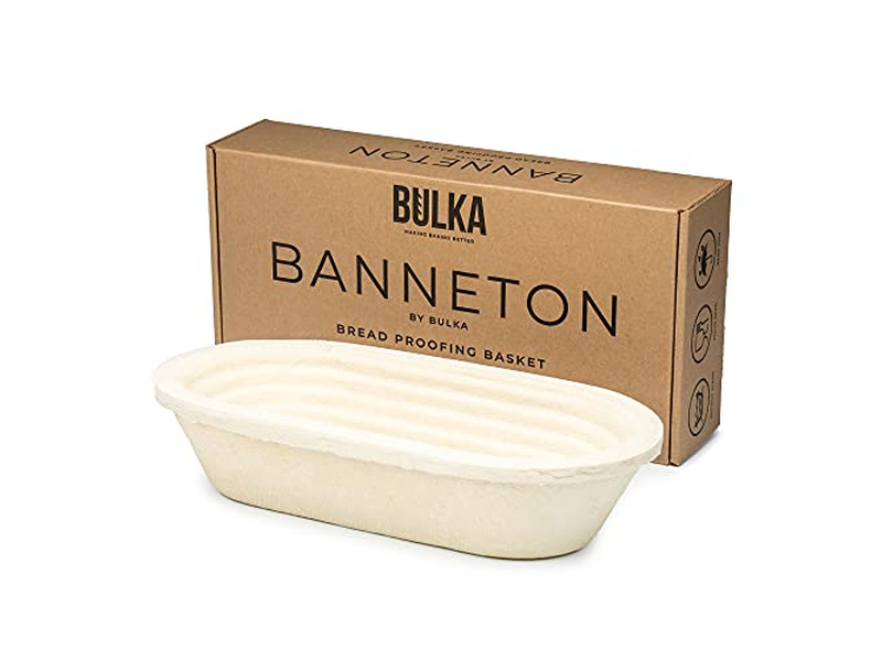 Banneton Rond 9 Pouces avec Doublure <u><a href='https://fr.bannetonbasket.com'>Paniers à pain</a></u> Levants Bannetons Apprêt