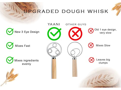 Panier d'Apprêt pour Pain Artisanal Grattoir à Pâte Fait Main et Fermentation Économique