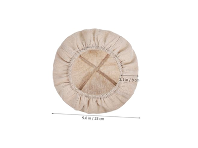 Fournitures de Boulangerie Pâte Ustensiles de Fabrication de Pain Panier avec Couvercle Ensemble de 2