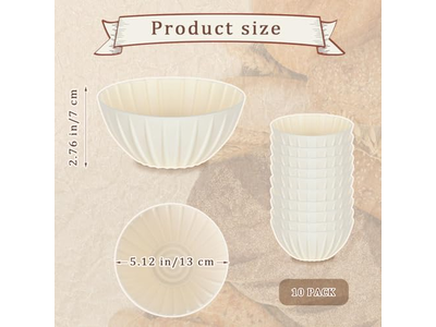 Ustensiles de Boulangerie Panier à Pain Rond Apprêt Artisanat Ovale Ensemble de 2 Kit Banneton