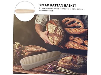 Panier d'Apprêt Écologique Banneton Doublure Pâtisserie Outils de Boulangerie Coffret Cadeau
