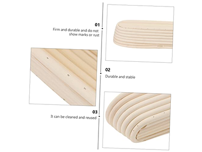 Panier d'Apprêt Écologique Banneton Doublure Pâtisserie Outils de Boulangerie Coffret Cadeau