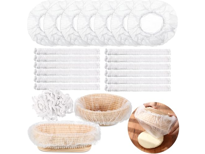 Panier d'Apprêt Banneton Grands Paniers Ovales 9 Pouces Bannetons Simples Paquet