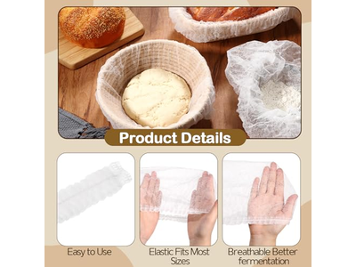 Panier d'Apprêt Banneton Grands Paniers Ovales 9 Pouces Bannetons Simples Paquet