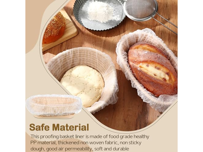 Panier d'Apprêt Banneton Grands Paniers Ovales 9 Pouces Bannetons Simples Paquet
