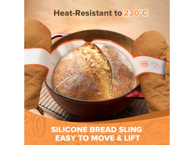 Panier d'Apprêt Banneton Grand Pain Ovale 25Cm 10 Pouces Rond Fermentation Premium