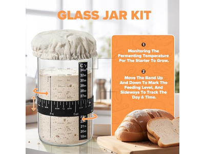 Panier d'Apprêt Banneton Grand Pain Ovale 25Cm 10 Pouces Rond Fermentation Premium