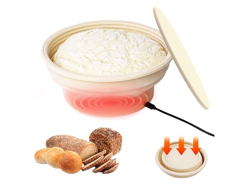 Panier d'Apprêt Banneton Avec Tissu Vietnam Saule Rotin Bol Pains Paniers