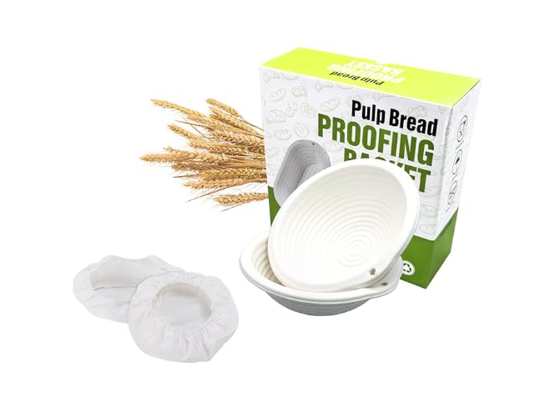 Bannetons pour Levain Apprêt Panier Kit Pain 9Pcs Eau Chimique