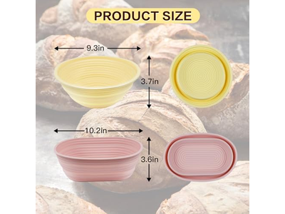 Panier à Pain en Rattan pour Comptoir de Cuisine