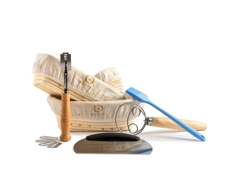 <u><a href='https://fr.bannetonbasket.com'>Paniers à pain</a></u> pour Servir Avec Tissu Panier de Fermentation Ovale en Rotin