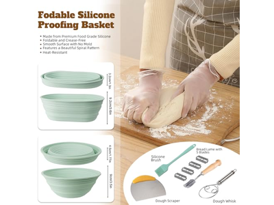 Panier de Fermentation du Pain Triangle Chauffant Anti-Insectes