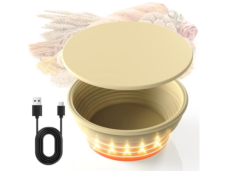 Panier d'Apprêt Électrique Lavable pour Pain Artisan et Gressins