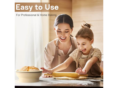 Panier d'Apprêt Électrique Lavable pour Pain Artisan et Gressins