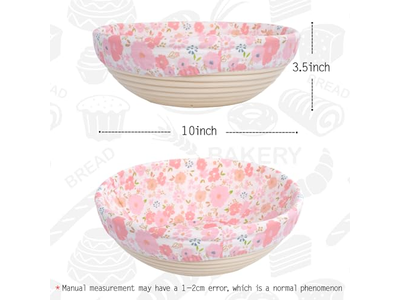 Panier d'Apprêt Banneton Brotform en Forme de Cœur