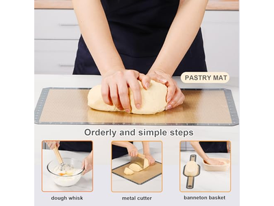 Ensemble d'Apprêt Levain Rond Pliant Chauffant Économique