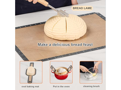 Ensemble d'Apprêt Levain Rond Pliant Chauffant Économique