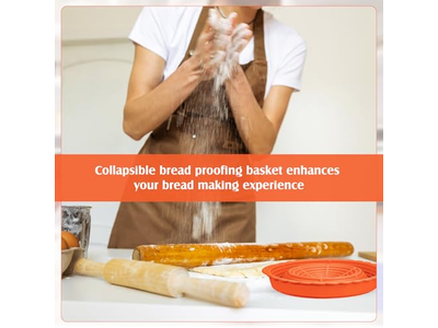 Panier de Fermentation Pain Bannetons Paniers de Fermentation Banneton 10 Pouces Ensemble de 2