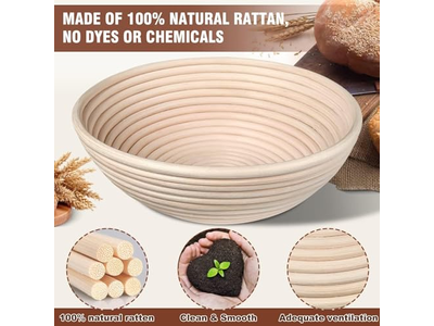 Support de Panier sur Pied Fermentation Toile de Lin Fermentation Levain Personnalisée