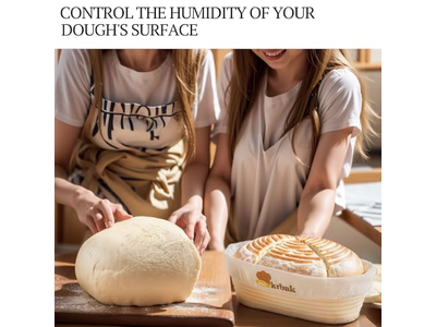 Bol à Pain en Rotin Indonésien Cuisson de Pain au Levain