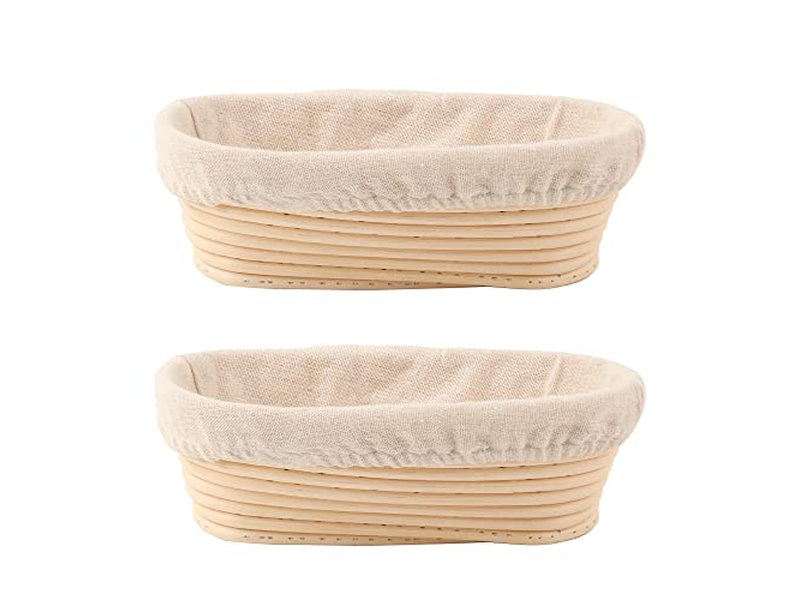 Kit Pain Banneton Triangle Levain Rectangle Canne Multi Taille