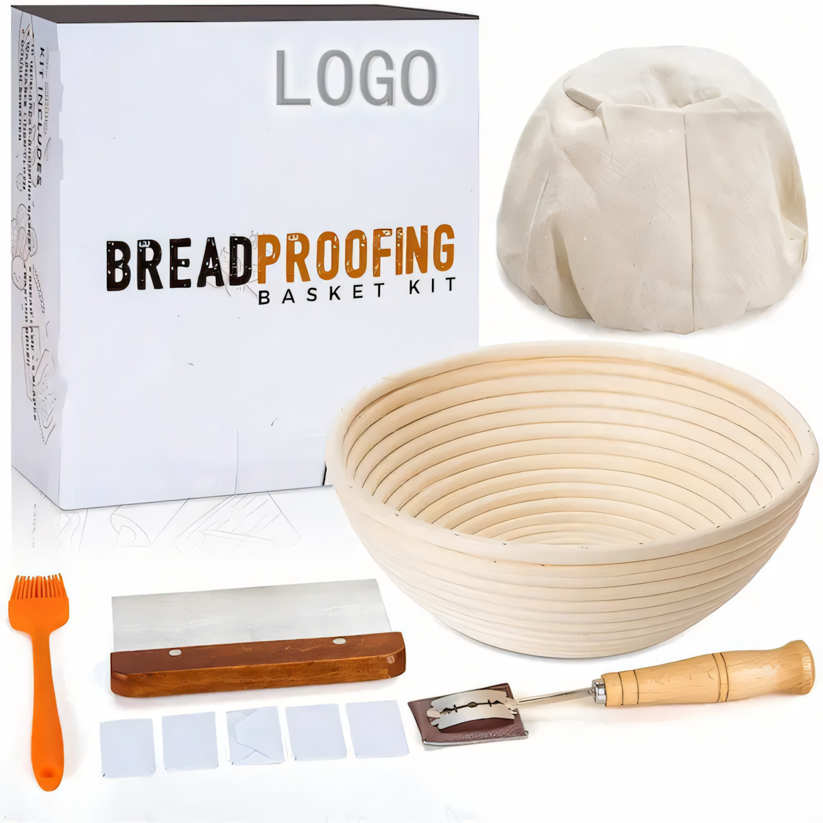 banneton avec logo personnalisé