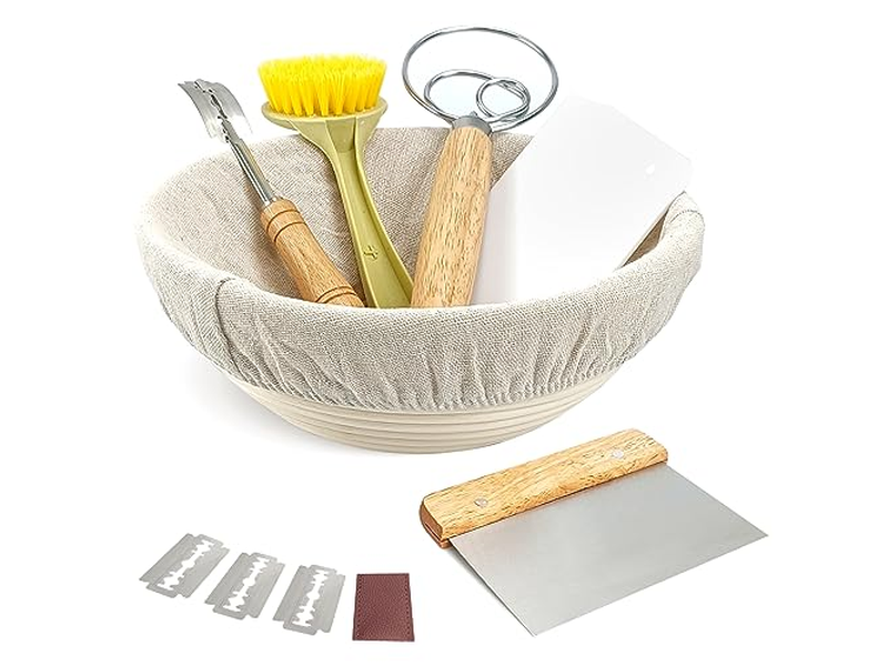 Cuire Avec Jack Banneton Utilisant une Doublure Levain Sans Bannetons Pour la Fabrication du Pain