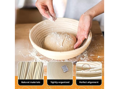 Cuire Avec Jack Banneton Utilisant une Doublure Levain Sans Bannetons Pour la Fabrication du Pain