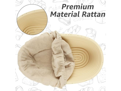 Usage Banneton Bio Bannetons Boulangerie Oblong Cible Boule Métal Pas Cher Argile