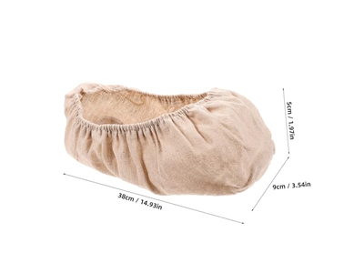 Panier de Cuisson Chauffant pour Pain 9 Pouces Levain Rotin Naturel Apprêt