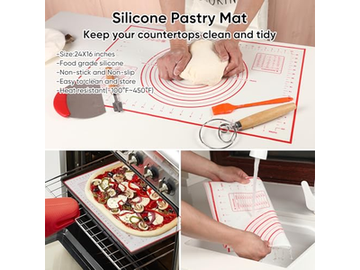 Panier d'Apprêt pour Pain Rond et Ovale Apprêt 2 Paquets 9 Pouces Cuisson Plastique