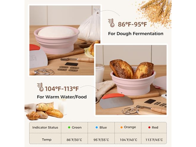 Panier Banneton Rond Rehausseur Fabricant Chinois avec Tissu d'Apprêt (Couche)