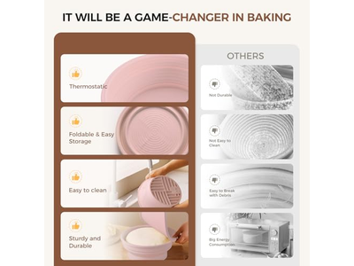 Panier Banneton Rond Rehausseur Fabricant Chinois avec Tissu d'Apprêt (Couche)