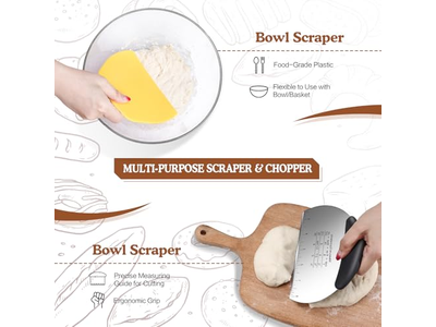 Doublures en Tissu pour Paniers Circulaires Panier de Cuisson Chauffe-Pain Avec Pierre en Vrac