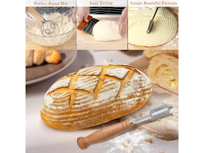 Bol de Levée de Pâte avec Chauffe-Plat Boîte de Fermentation pour Pâte à Pizza en Bois