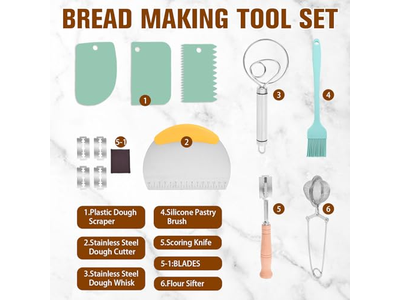 Bol Grattoir à Pâte Pain au Levain Moule à Pain Petit Panier Rond 10 Pouces