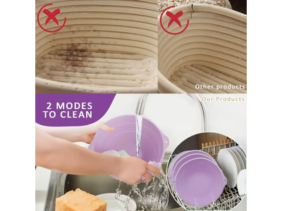 Grattoir à Pâte Doublure Spatule à Pain <u><a href='https://fr.bannetonbasket.com'>Paniers à pain</a></u>s Grattoirs Outils Baguette