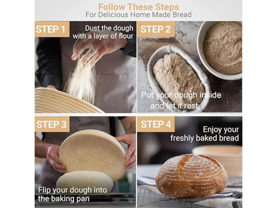 Panier Qualité Alimentaire Bol Doublure Pain Fermentation Costume Façonnage Levain